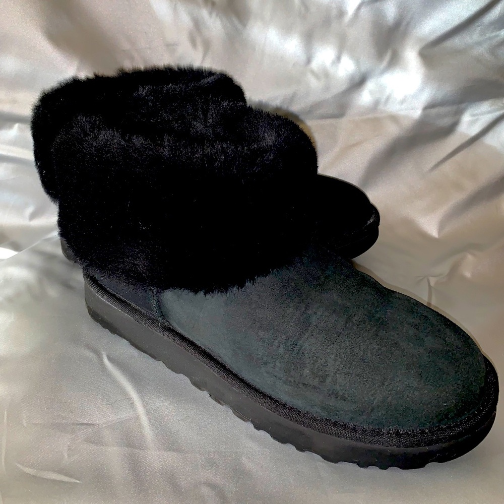 UGG Australia classic mini fluff boots